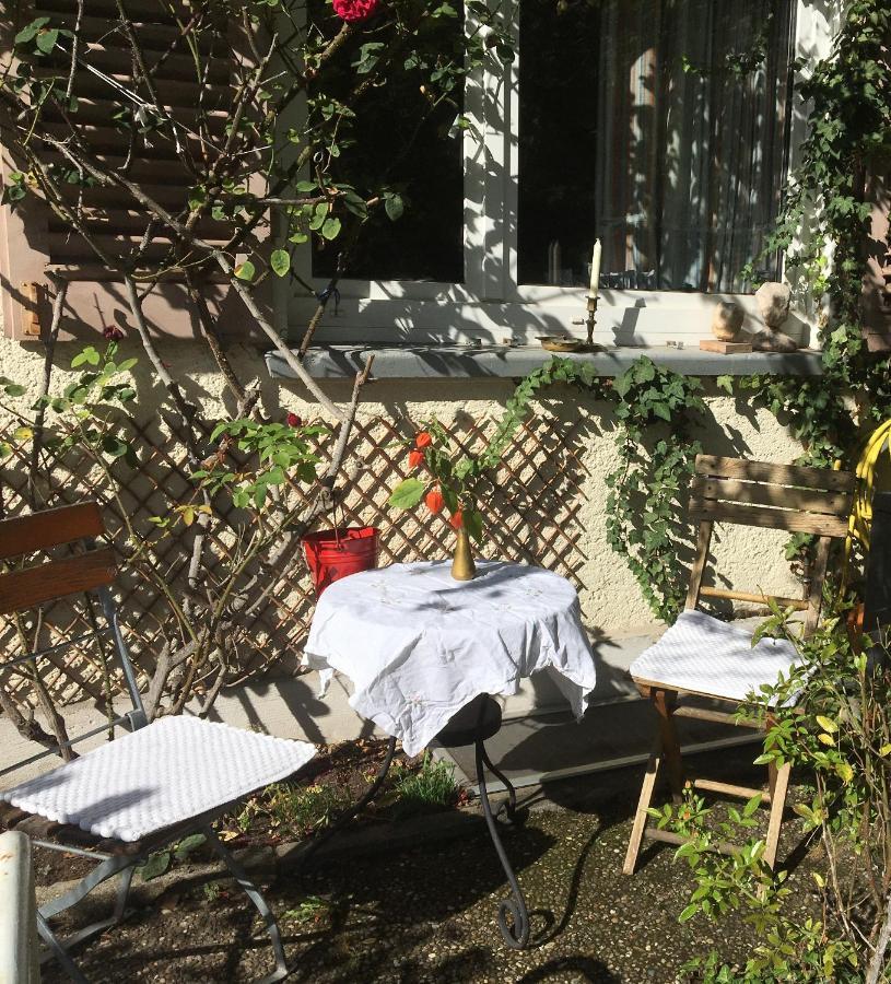 Vintage-Mansarde Uber Wilden Garten Štutgart Exteriér fotografie