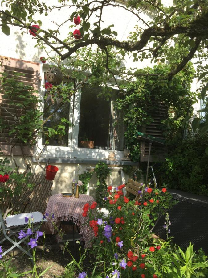 Vintage-Mansarde Uber Wilden Garten Štutgart Exteriér fotografie